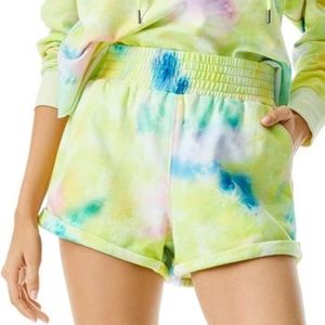NWT Alice + Olivia Tandy Tie Dye Short